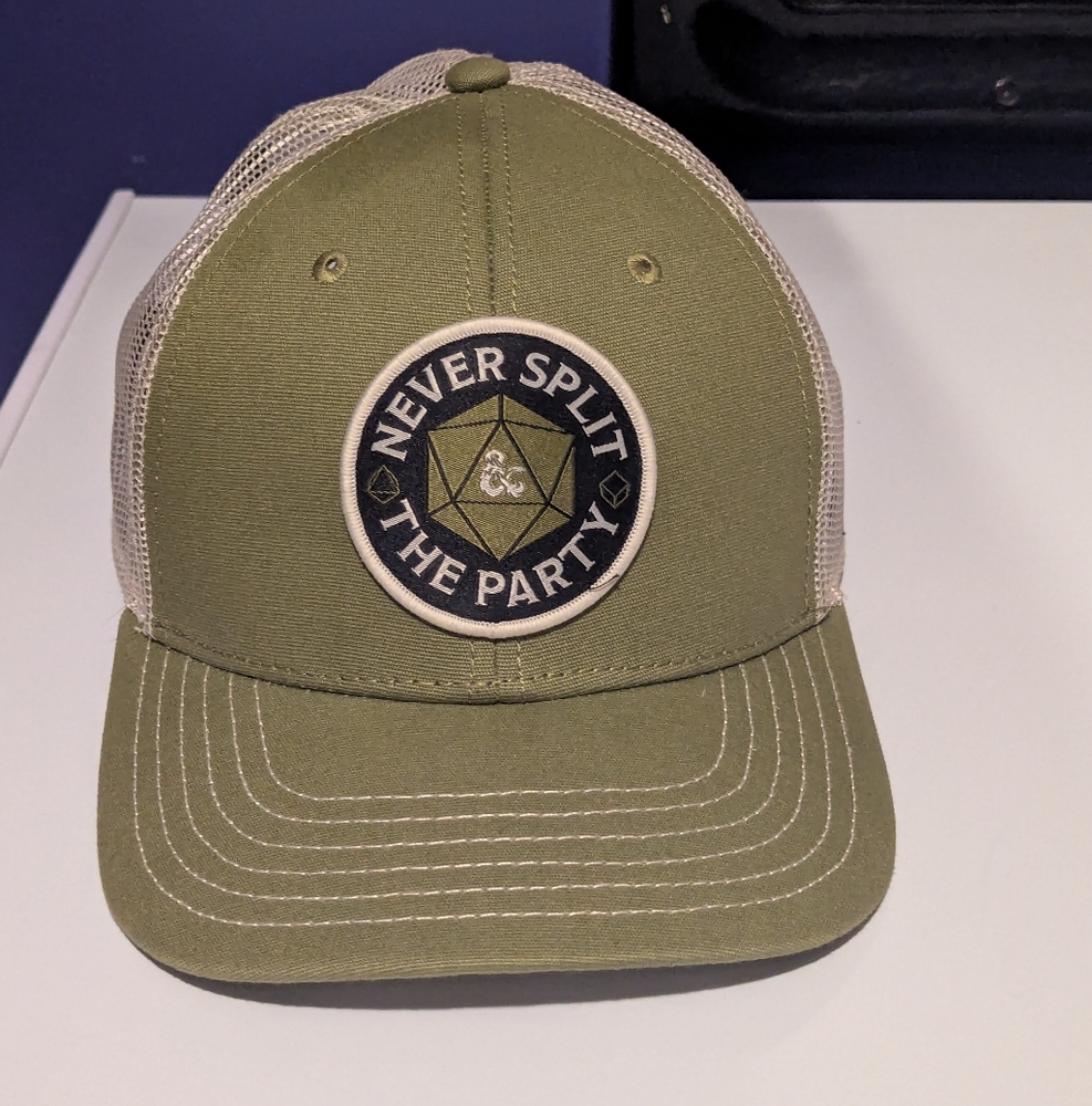 Olive Green - Dungeons And Dragon Cap